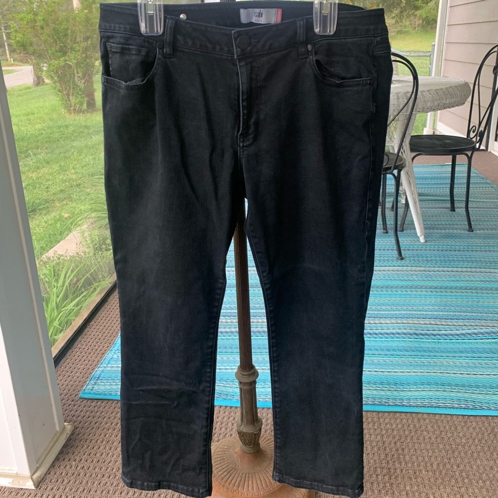 Cabi Black New Crop Jeans